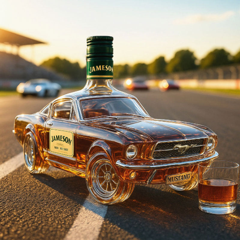 Bronco whiskyflaske