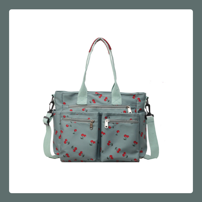 🍒Bag med kirsebærtrykk