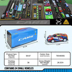 (Gratis frakt)Gavesett med mini pullback-container til bil 🚗🎁