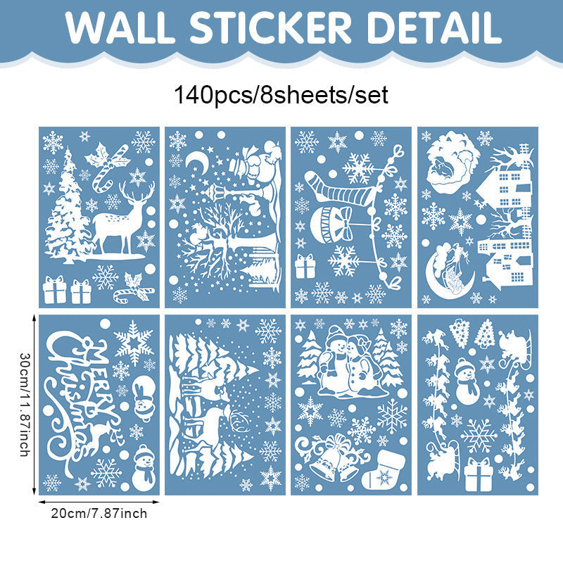 Juleby-klistremerker