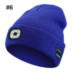 Bluetooth LED Strikket lue