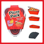 Oppbevaringsboks for pizza i silikon