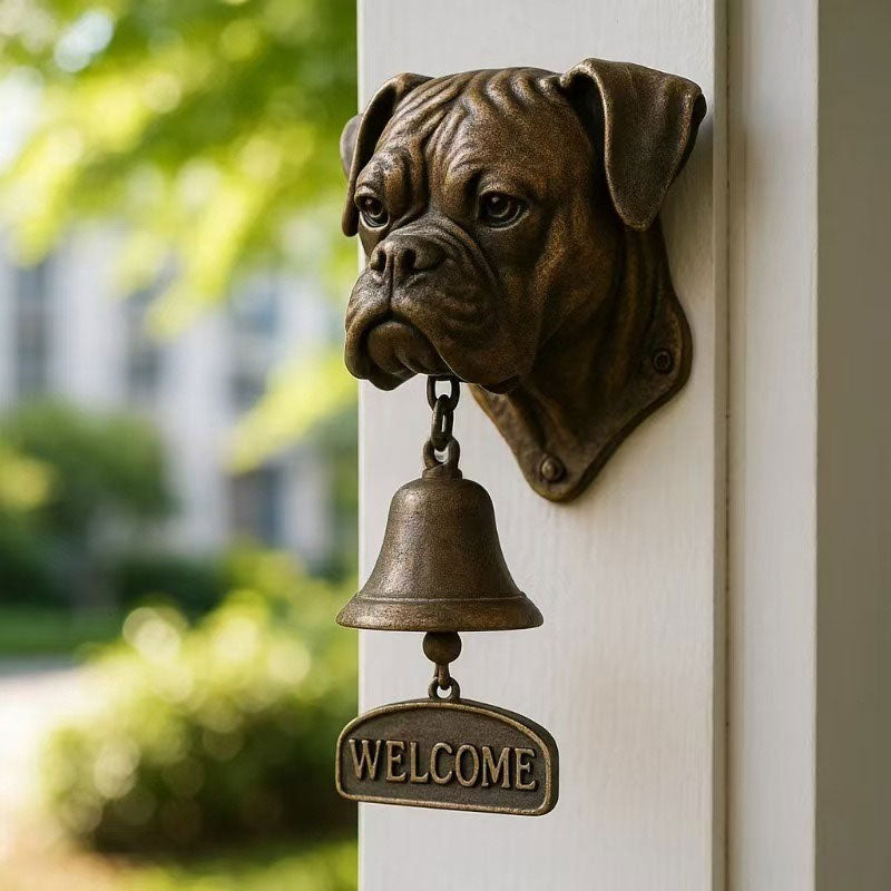 🐶 Velkomstringeklokke med hundetema