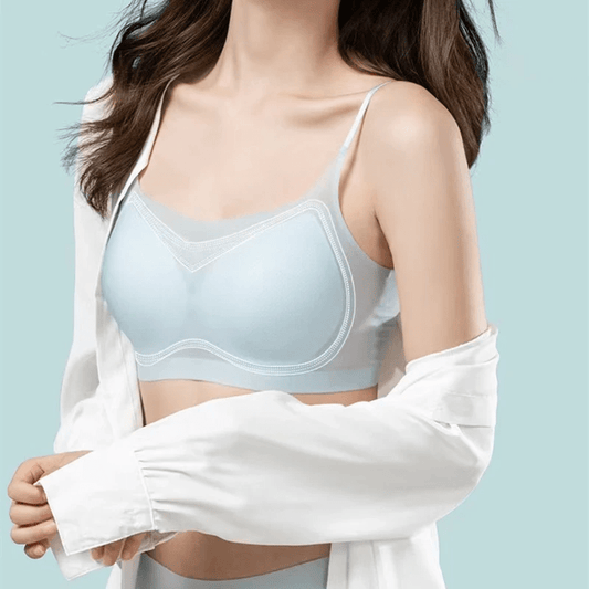 Summer Seamless Ultra -Thin Plus Size Ice Silk Comfort BH