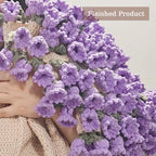 Teppe med rosebukett (ferdig produkt og materialpakke tilgjengelig)
