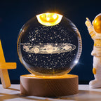 Stjernehimmel 3D mikrolandskap krystallkule