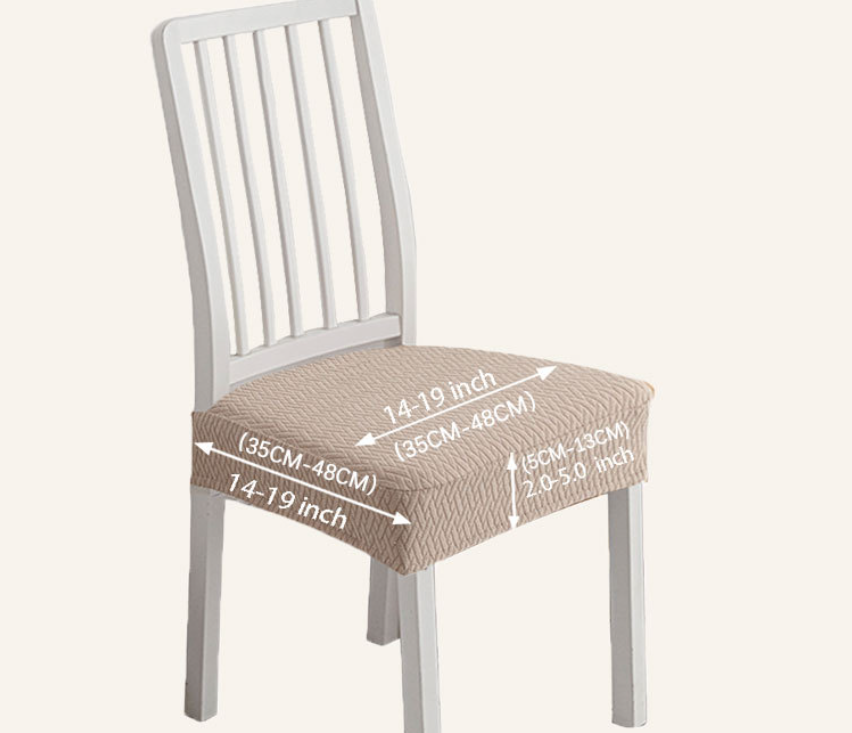 Stolsetetrekk i jacquard