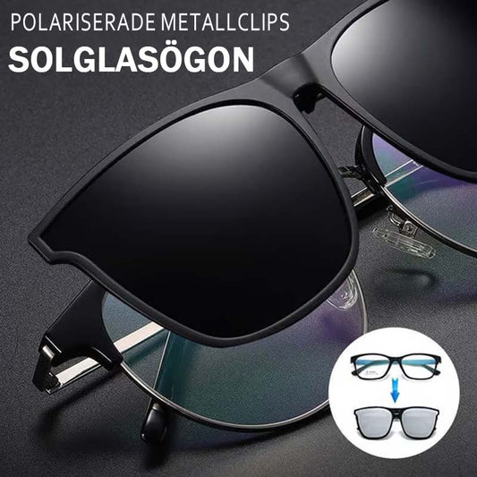 Nye polariserte clip-on-solbriller med flip-up-design