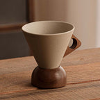 ☕Elegant konisk kaffekopp