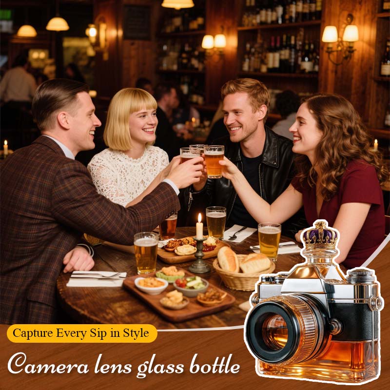 Kamera glassflaske