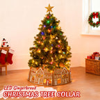 LED Pepperkake Juletrekrage（2 meter lysledning)