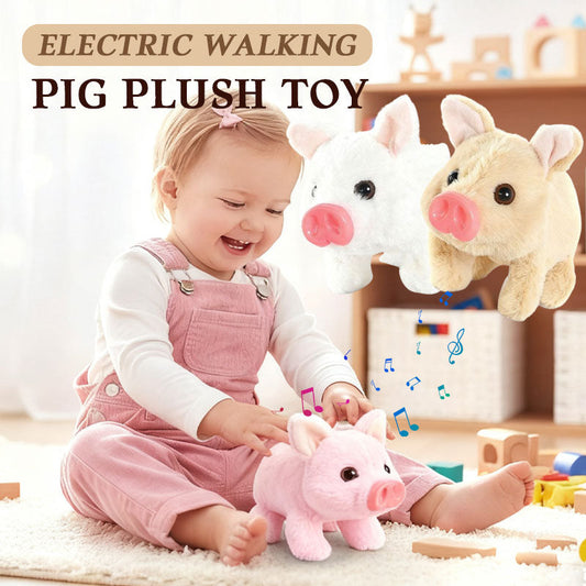 🐷Elektrisk gågris med kosedyr