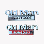 🚗 Old Man Edition bilemblem