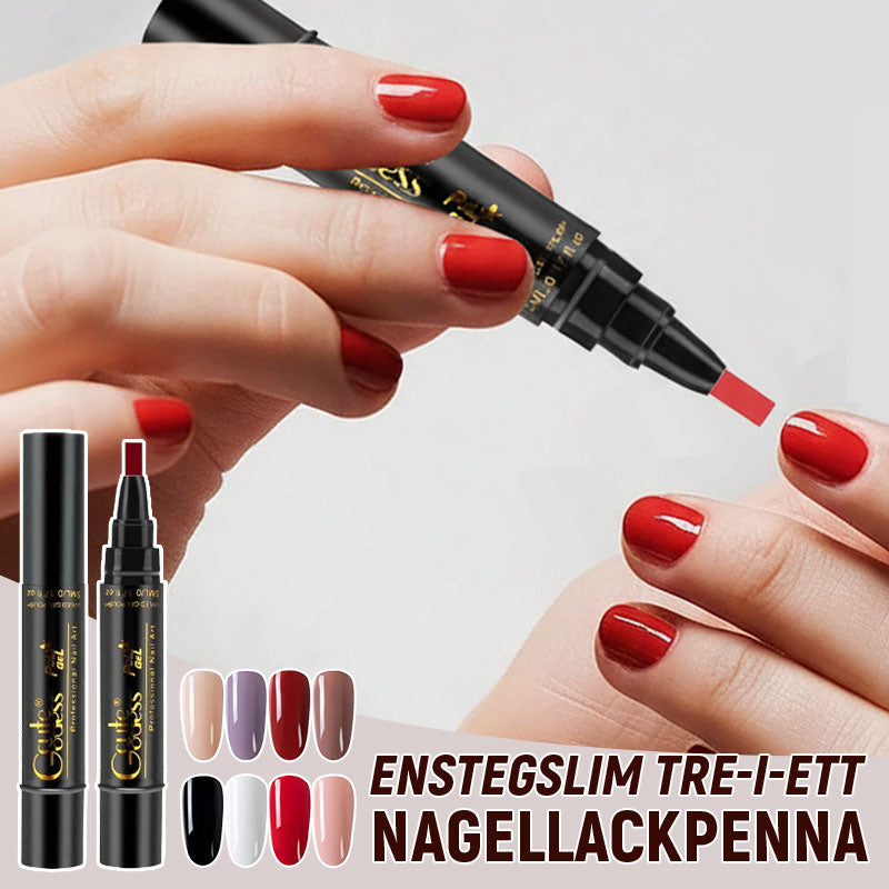 💅3-i-1 ett-trinns neglelakkpenn – Enkel, rask og vakkert strålende! ✨
