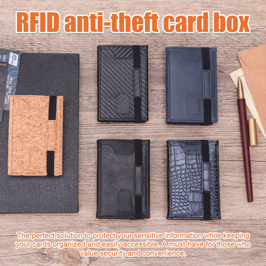 RFID-tyverisikret kredittkortboks