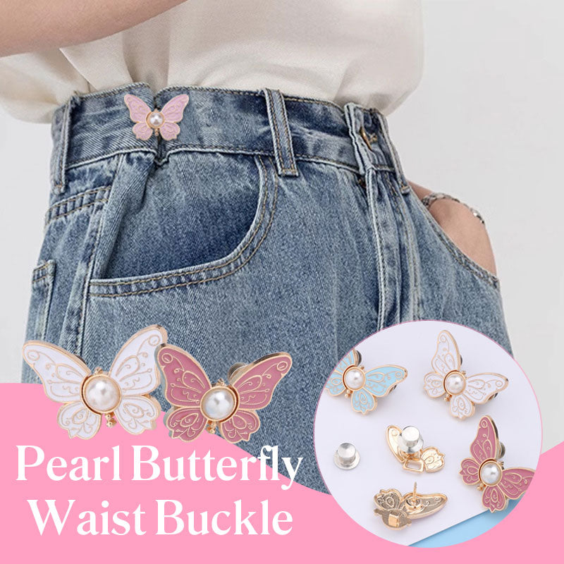 Perle sommerfuglspenne i midjen🦋