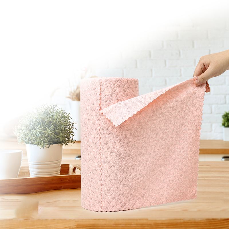 🧼🌀 Mikrofiber Rengjøringskluter Rulle