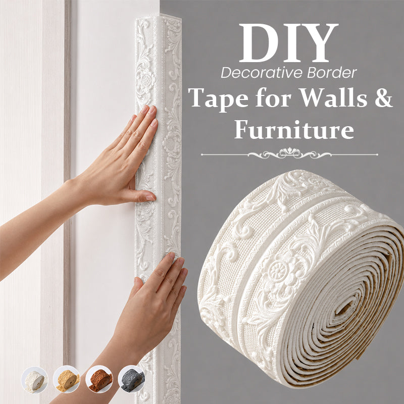 ✨DIY dekorativ kantbånd til vegger og møbler