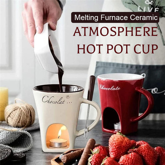 Smelteovn keramisk atmosfære Hot Pot Cup