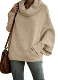 {Gratis Frakt}✨Gensere med cowl-hals for damer med lommer
