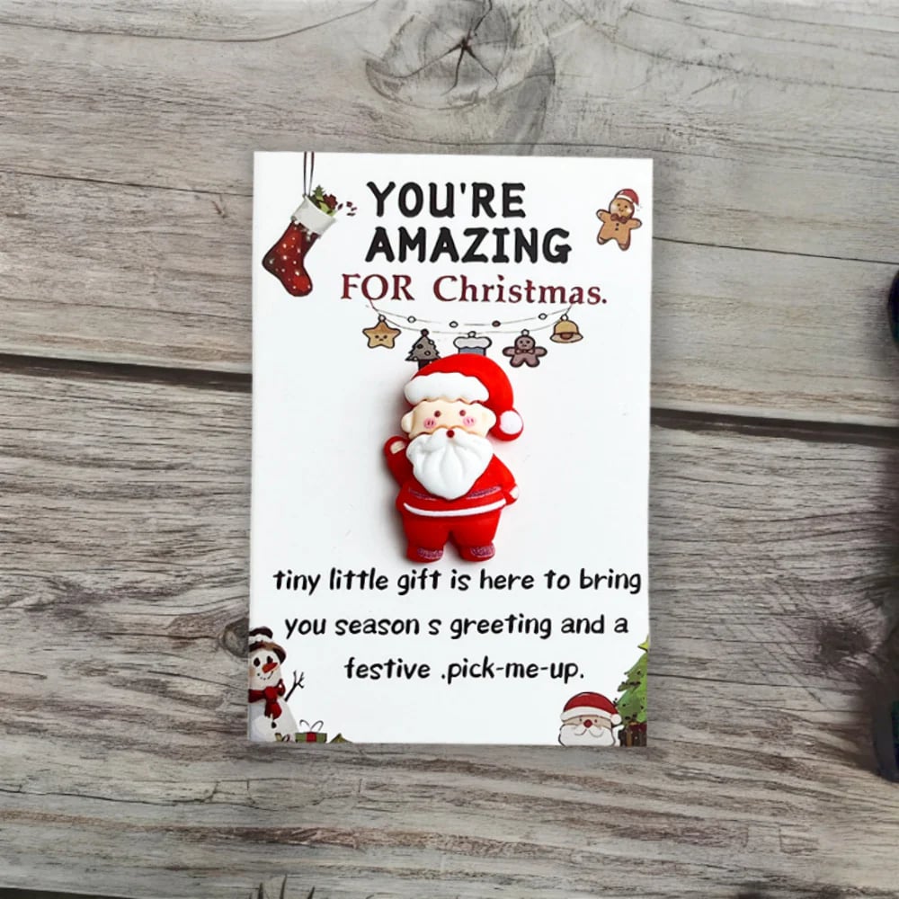 🎄Tidlig julesalg 49 % RABATT🔥🎁10 STK. liten lommejuleklem