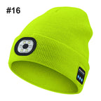 Bluetooth LED Strikket lue