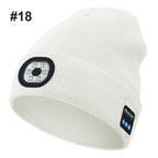 Bluetooth LED Strikket lue