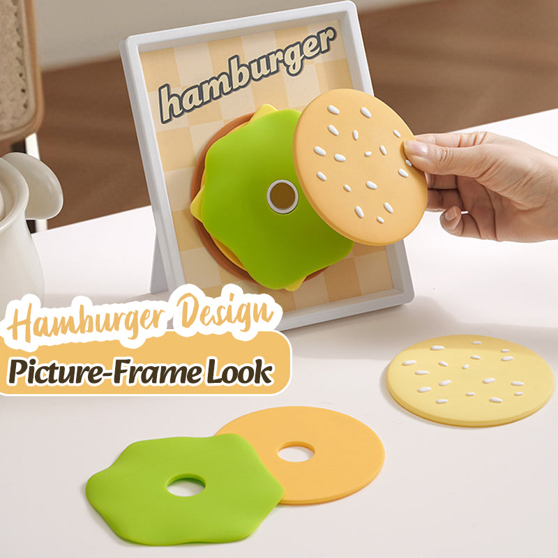 Hamburger varmebestandig bordskåner