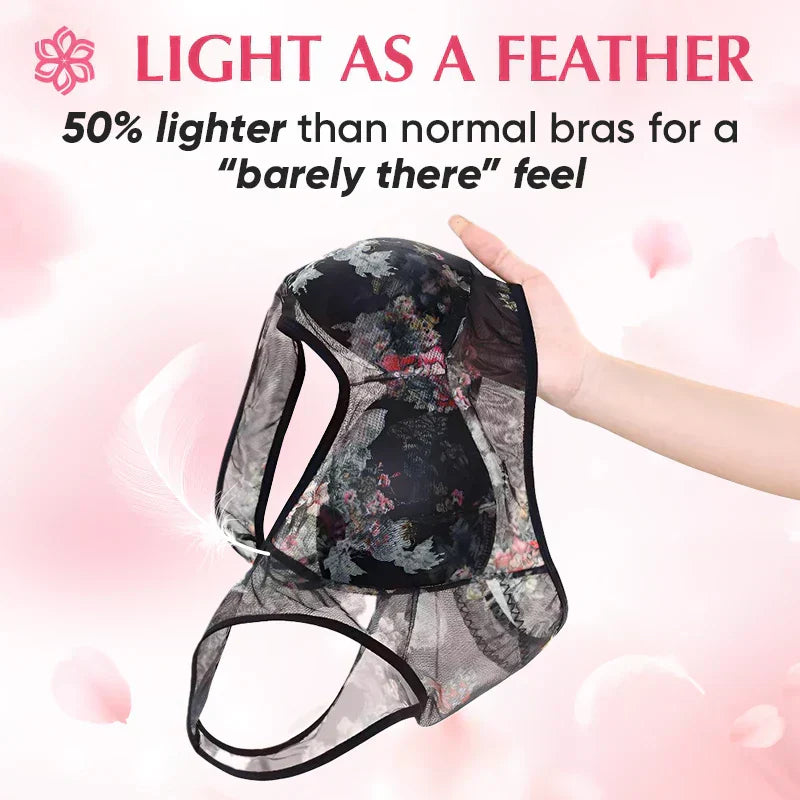 [Rika womenswear] - Ice Silk Lace Everyday Cooling Comfort BH