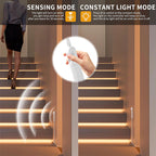 🔋✨ Bevegelsessensor LED Strip Light med batteriboks