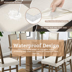 Stolsetetrekk i jacquard
