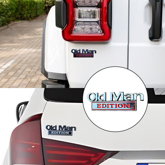🚗 Old Man Edition bilemblem