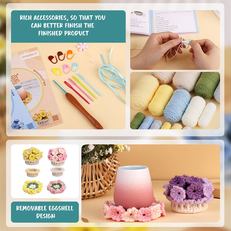 【DIY Kit】 Håndlagde Lily Of The Valley-underlegg