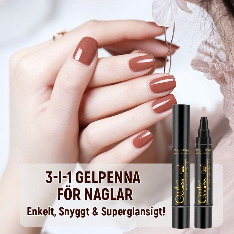💅3-i-1 ett-trinns neglelakkpenn – Enkel, rask og vakkert strålende! ✨