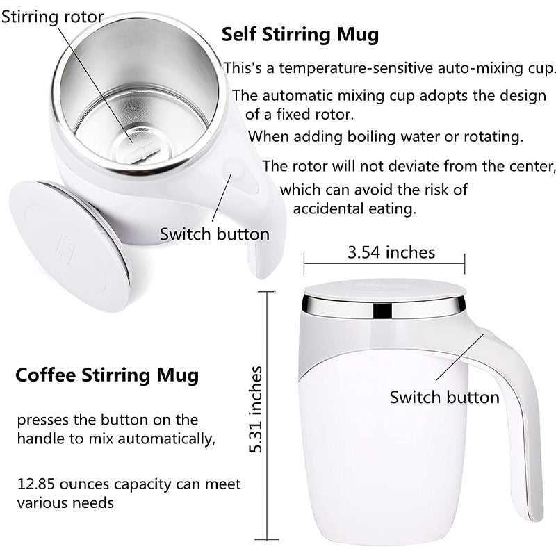 Auto-stir-kaffe-kanne