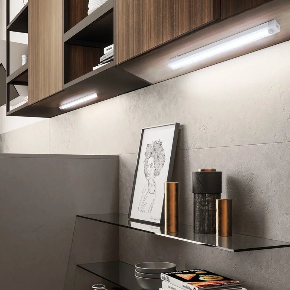 🔥NYÅRSREA - Oppladbare LED-lamper uten stans Smart Sensor Magnetic