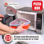 Oppbevaringsboks for pizza i silikon