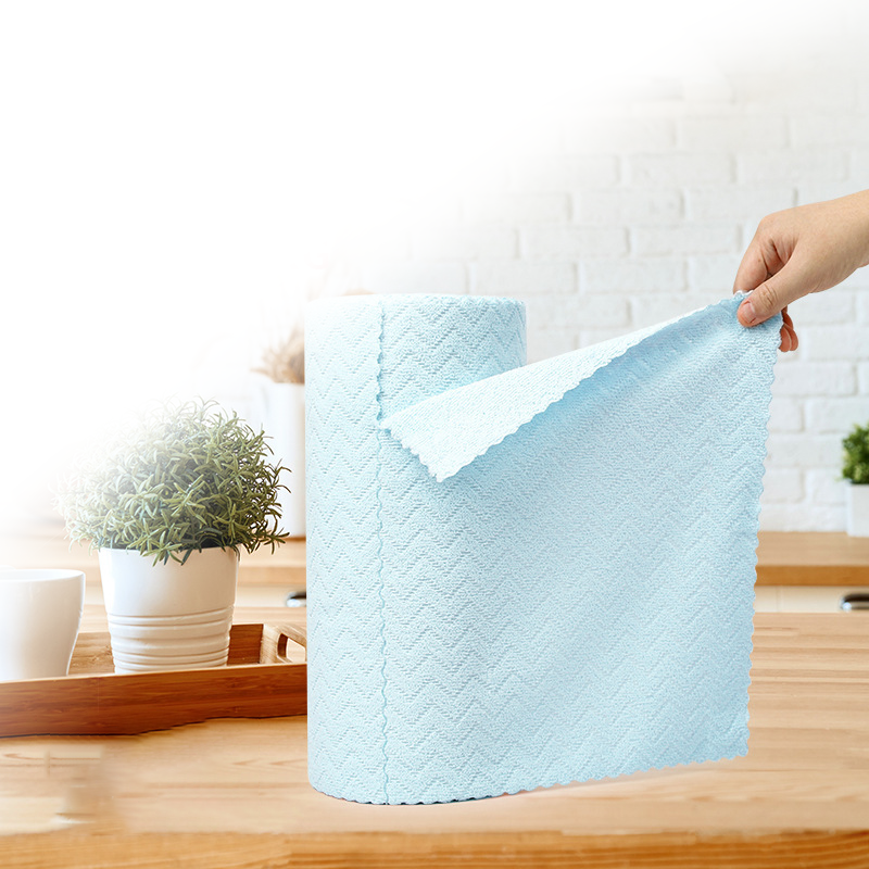 🧼🌀 Mikrofiber Rengjøringskluter Rulle