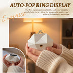 Hjerteformet overraskelsesringboks