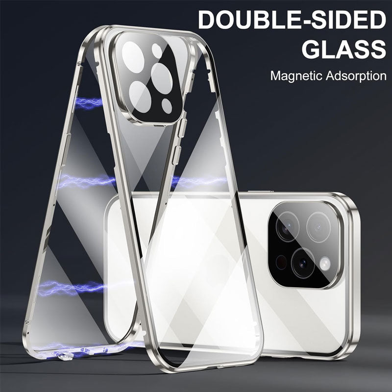 Dobbeltsidig magnetisk anti-kipling-telefonveske