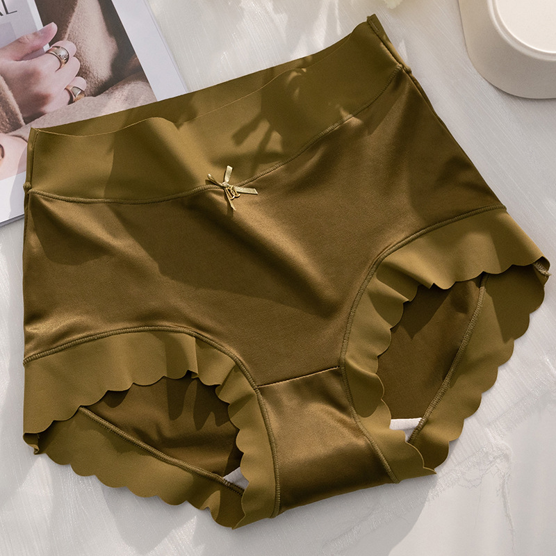 (🎁 2025 nyttår varmt salg 70% rabatt🎁) Pay1 Get 2 (3pack) Premium Satin Antibakteriell Ice Silk Fuktabsorberende truser