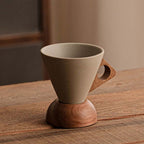 ☕Elegant konisk kaffekopp