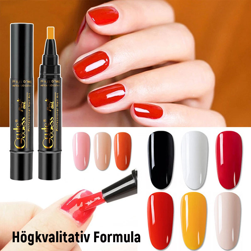 💅3-i-1 ett-trinns neglelakkpenn – Enkel, rask og vakkert strålende! ✨