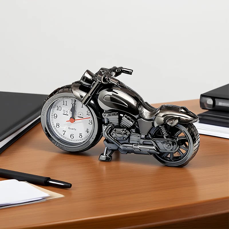 Kreativ Motorsykkelvekkerklokke