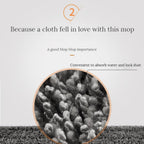 360° roterende 2 i 1 spraymopp