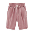 Elastisk midje, avslappet og komfortabel sommershorts
