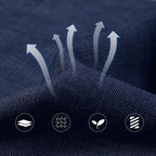 Herrejeans med høy midje og rett snitt