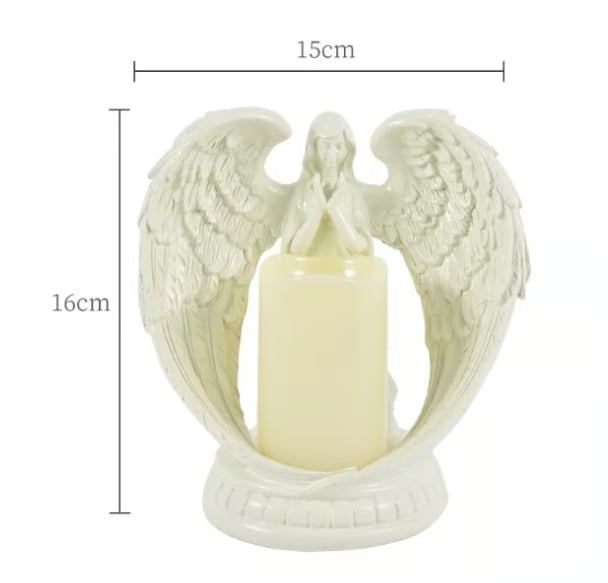 {Gratis Frakt}👼Engel elektronisk lysestake✨