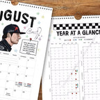 🏎️📅F1-utklippsbok for løpskalender 2026 — Den ultimate veggkalenderen for racingfans