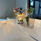 Akryl fotoramme vase blomsterarrangør